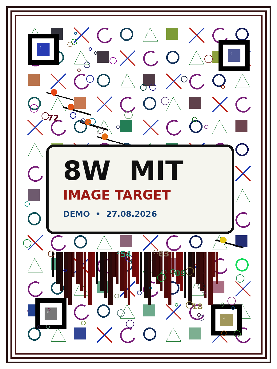 Target de prueba 8W MIT